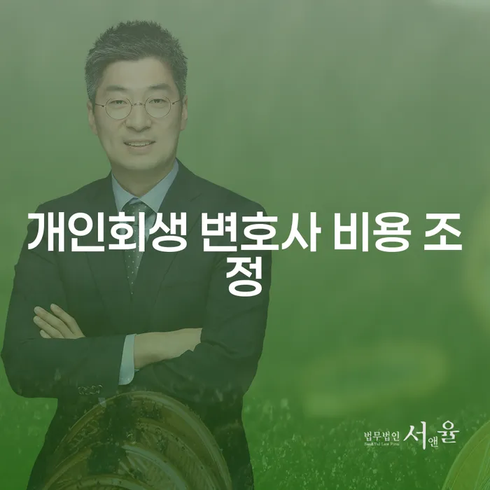 개인회생 변호사 비용 조정, 정말 필요한 이유는 무엇일까요?