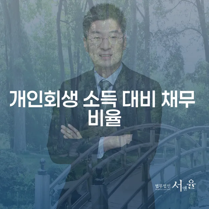 개인회생 소득 대비 채무 비율, 당신의 해답은?