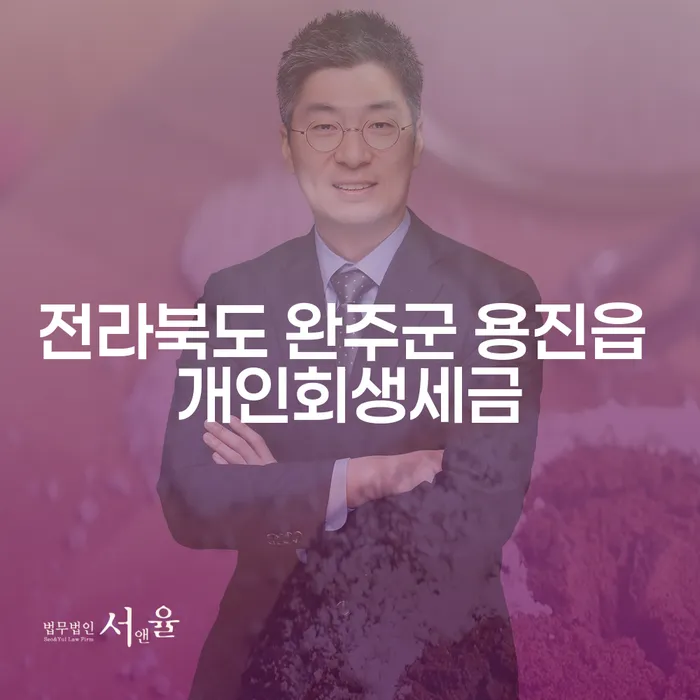 전라북도 완주군 용진읍에서 개인회생세금을 알아보고 당좌거래정지를 해결하는 방법은?
